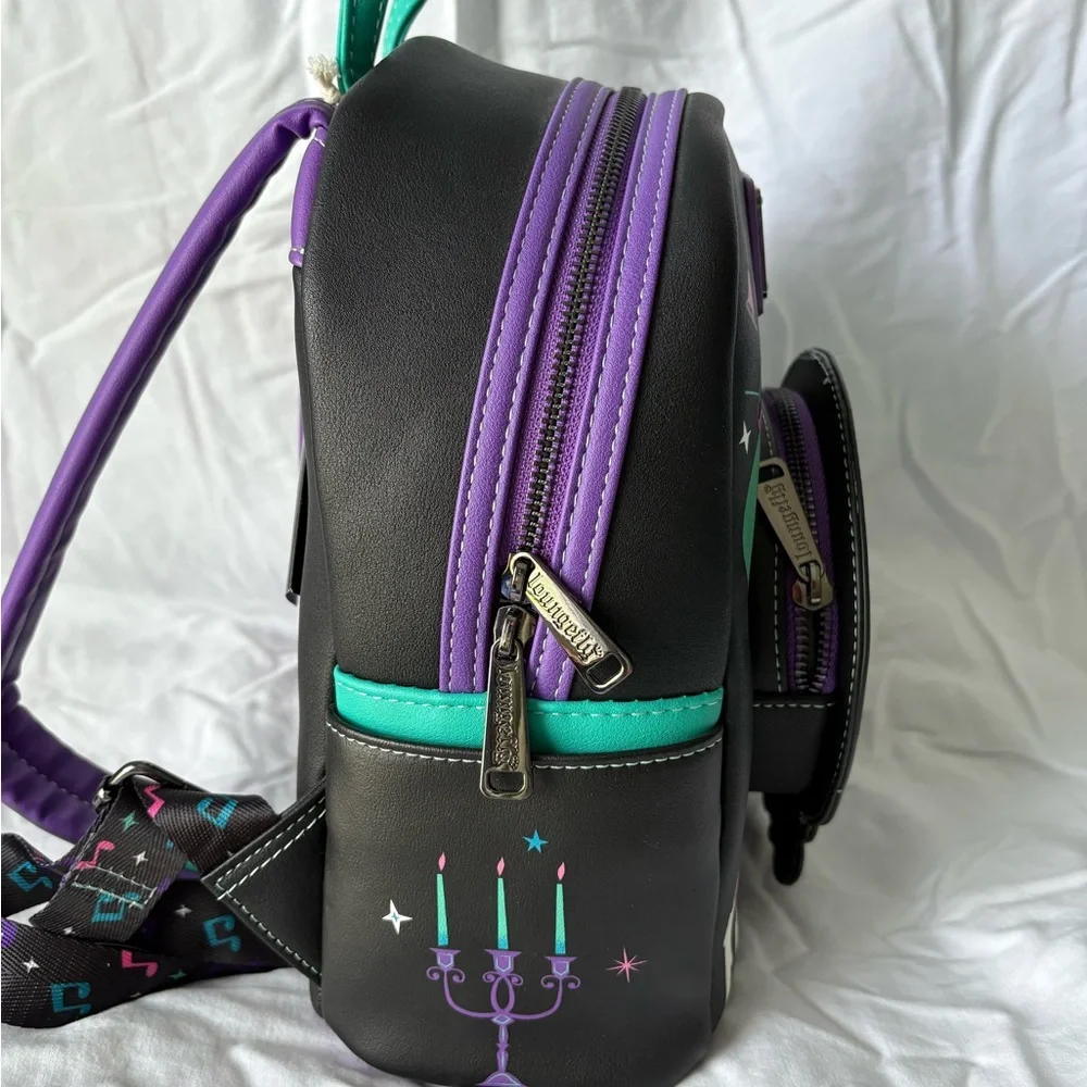 The Haunted Mansion Madame Leota Loungefly Backpack New With Tags - Picture 2 of 5
